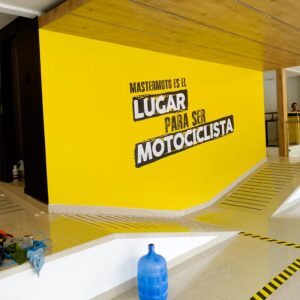 Branding de paredes con vinil