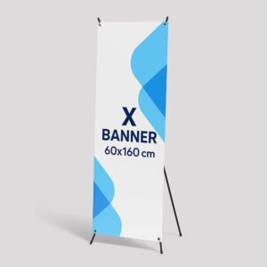 X Banner 60×160 cm